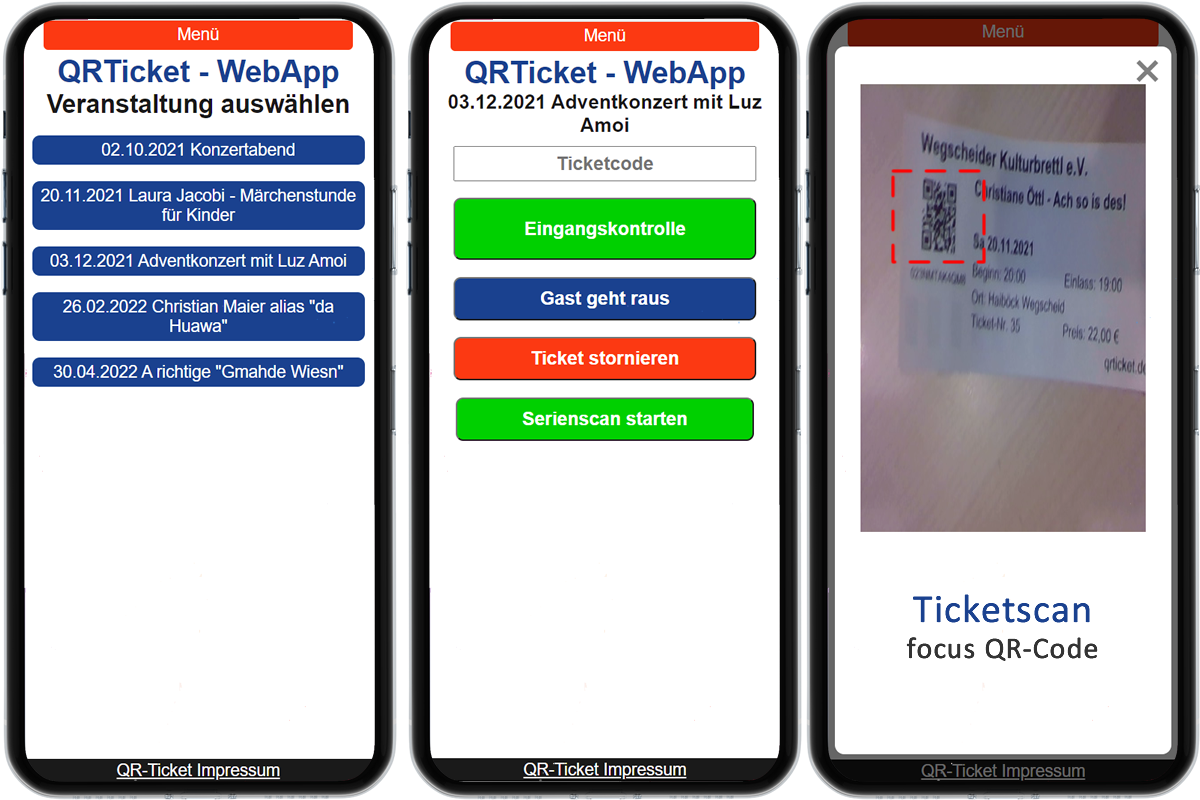 Ticketkontroll mit Smartphone